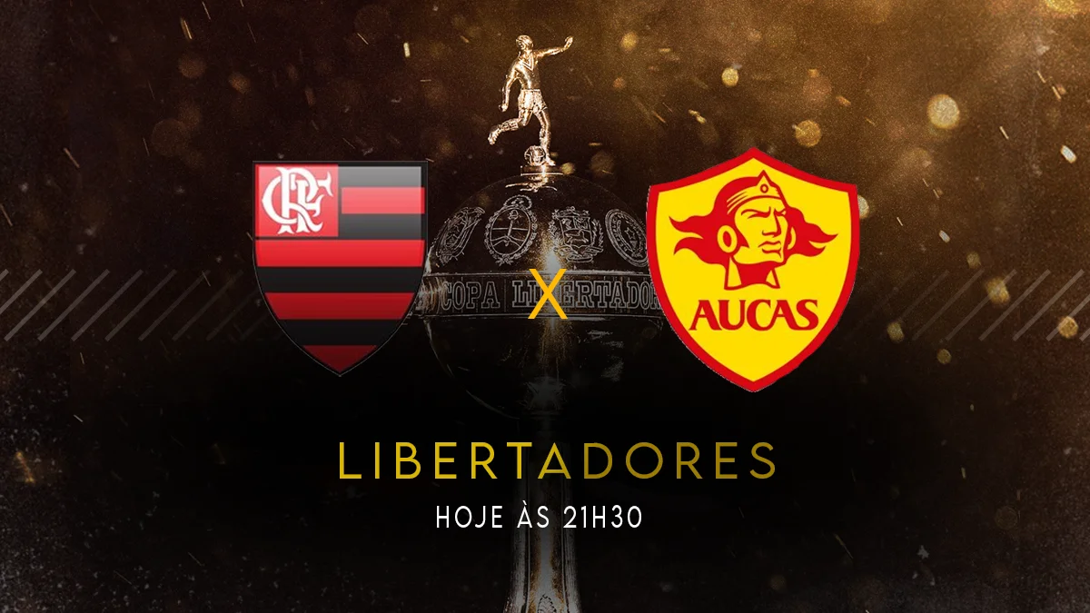 Flamengo x Aucas hoje; veja horário e onde assistir ao vivo